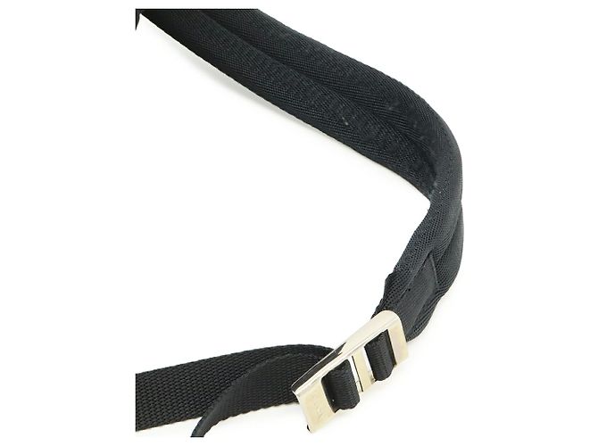 Zaino Prada Triangle in nylon nero - vista 6