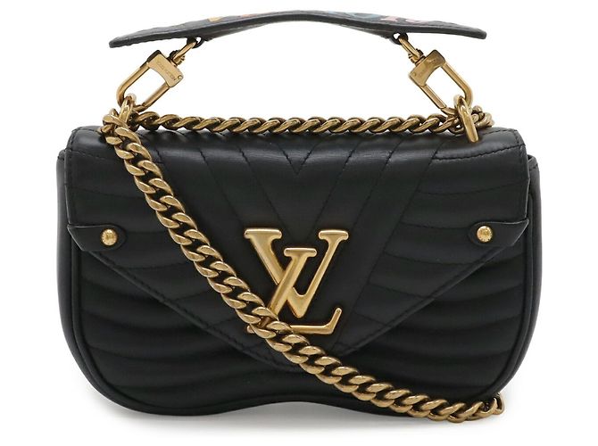 Sac New Wave Chain Bag PM Louis Vuitton Noir - vue 2