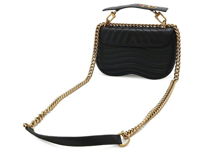 Sac New Wave Chain Bag PM Louis Vuitton Noir - vue 3