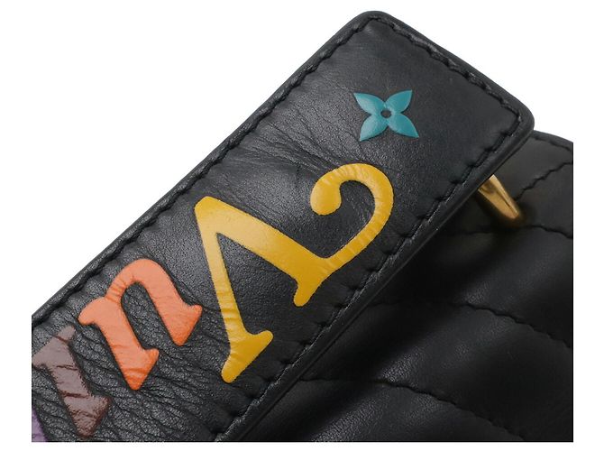 Sac New Wave Chain Bag PM Louis Vuitton Noir - vue 5
