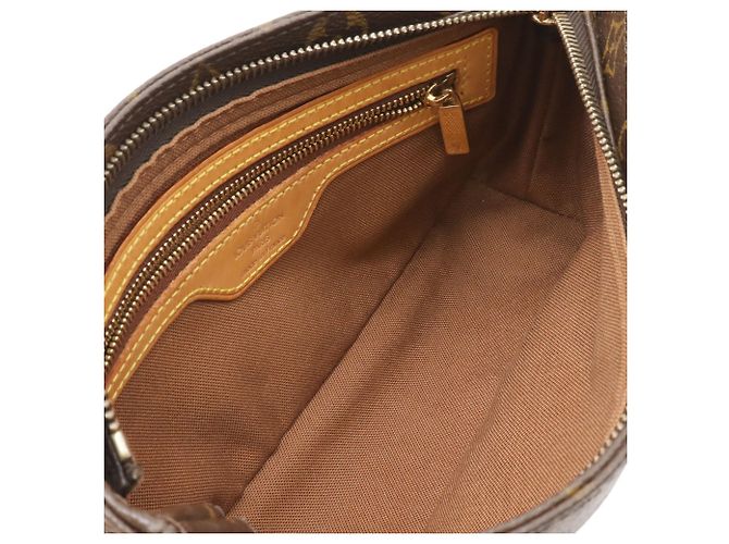 Bolso de hombro Louis Vuitton Monogram Trotteur Pochette Castaño Monograma - vista 7