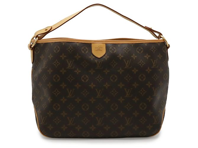 Borsa a Spalla Louis Vuitton Monogram Delightful PM Marrone Monogramma - vista 2