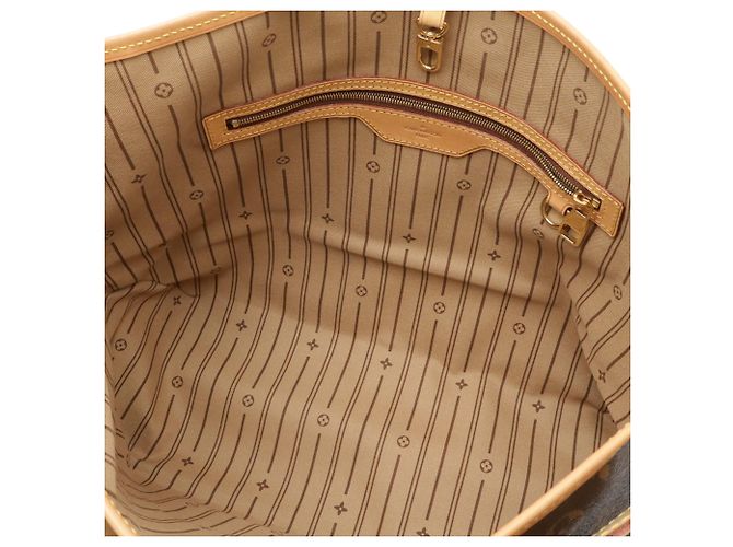 Borsa a Spalla Louis Vuitton Monogram Delightful PM Marrone Monogramma - vista 7