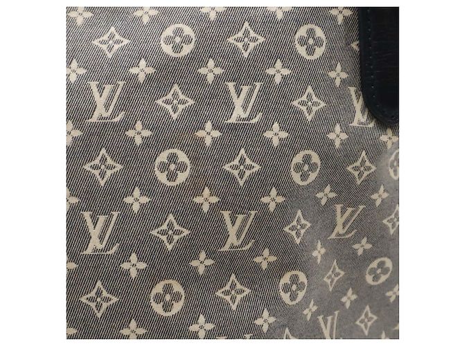 Borsa Tote Louis Vuitton Monogram Idylle Ballade MM Nero Blu - vista 5