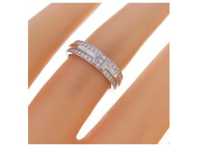 Tiffany & Co Tiffany T schmaler Ring aus Weißgold mit Diamant - Ansicht 5