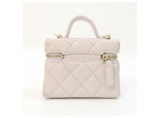 Charm per borsa Chanel Timeless Classic Line AP4897 Rosa D'oro - vista 3