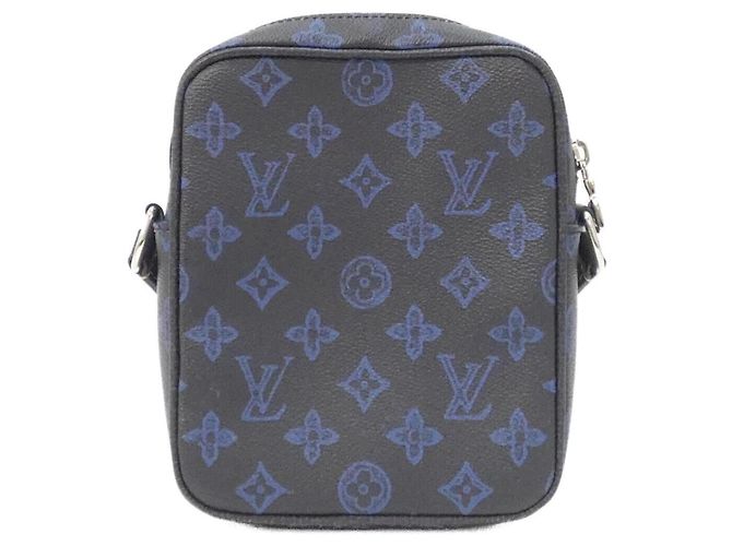 Portafoglio Louis Vuitton Monogram Record Christopher Blu - vista 2
