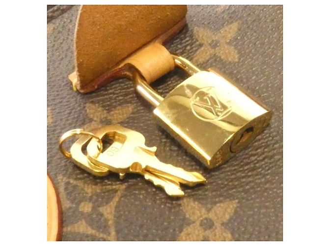 Borsa Louis Vuitton Monogram Rivoli PM Marrone Monogramma - vista 4