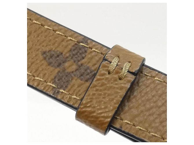 Borsa Louis Vuitton Monogram Reverse Pochette Métis MM M44876 Marrone - vista 6