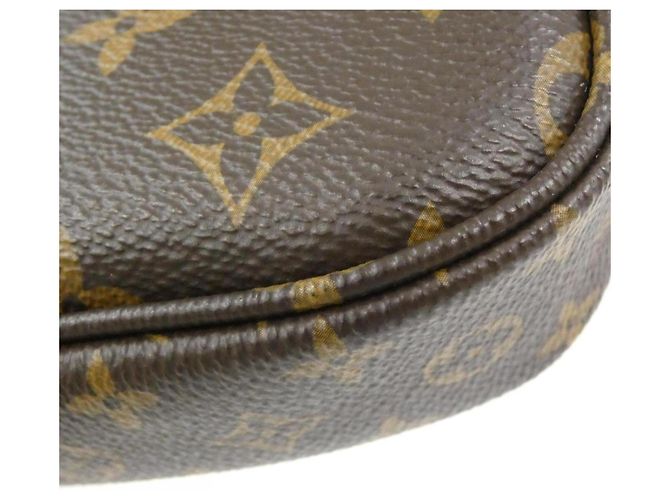 Louis Vuitton Monogram Multi Pochette Accessoires M44813 Marrone Monogramma - vista 4