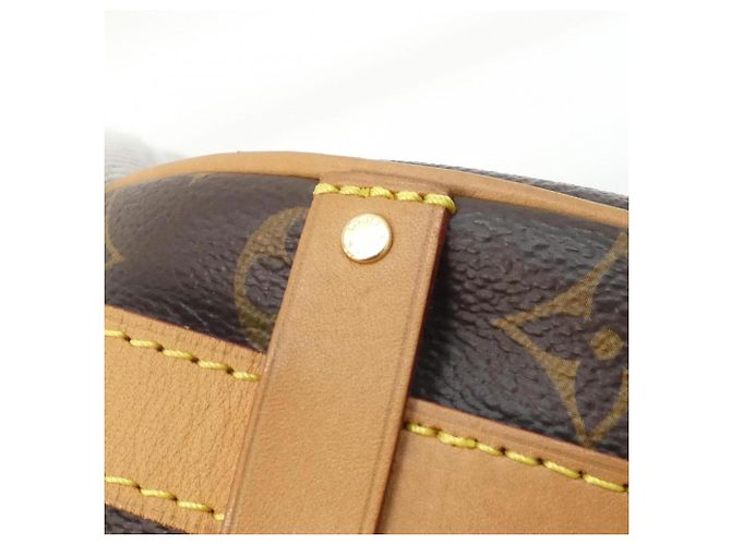 Borsa a tracolla Louis Vuitton Monogram Boite Chapeau Souple PM Marrone Monogramma - vista 4