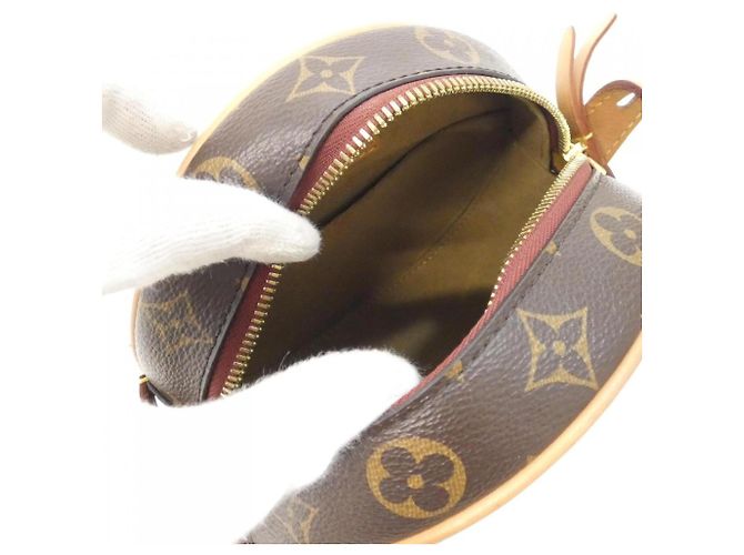 Borsa a tracolla Louis Vuitton Monogram Boite Chapeau Souple PM Marrone Monogramma - vista 8