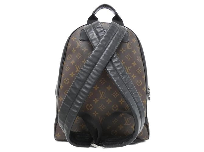 Zaino Louis Vuitton Monogram Macassar Josh Marrone - vista 2