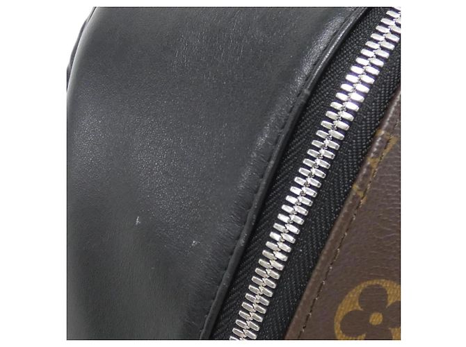 Zaino Louis Vuitton Monogram Macassar Josh Marrone - vista 4