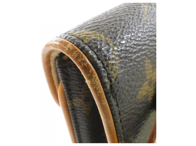 Pochette Florentine Monogram Louis Vuitton a Vita Marrone Monogramma - vista 4