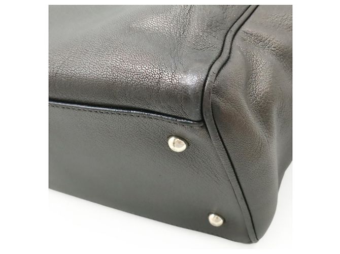 Borsa Tote Loewe Anagram Marrone - vista 4