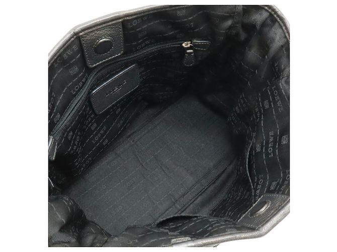 Borsa Tote Loewe Anagram Marrone - vista 6
