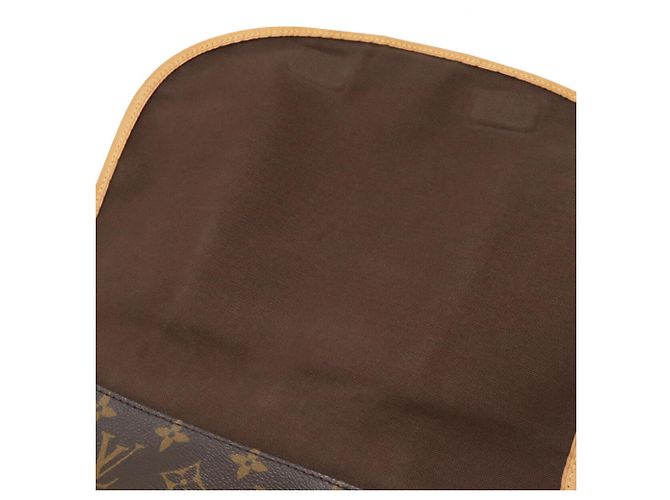 Borsa a tracolla Louis Vuitton Monogram Menilmontant MM Marrone - vista 9