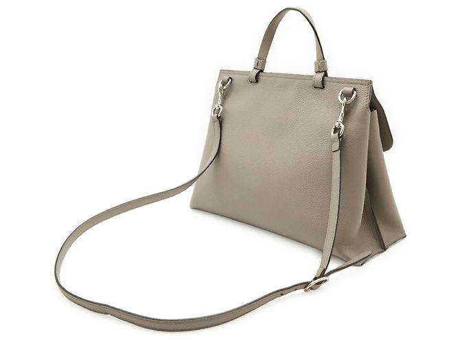 Borsa GUCCI Bamboo Daily Medium Marrone - vista 3