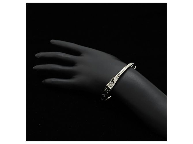 Bracciale charm in argento Louis Vuitton - vista 7