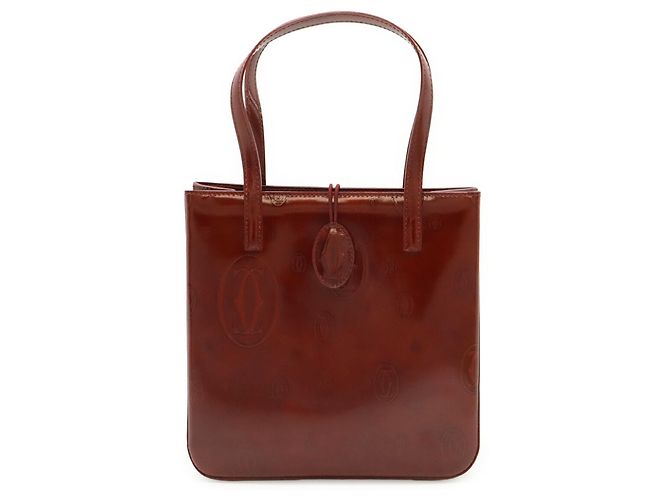 Borsa a Mano/Tote Bag Cartier Happy Birthday Bordò - vista 2