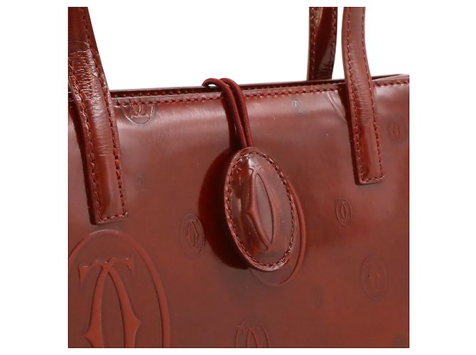 Borsa a Mano/Tote Bag Cartier Happy Birthday Bordò - vista 9