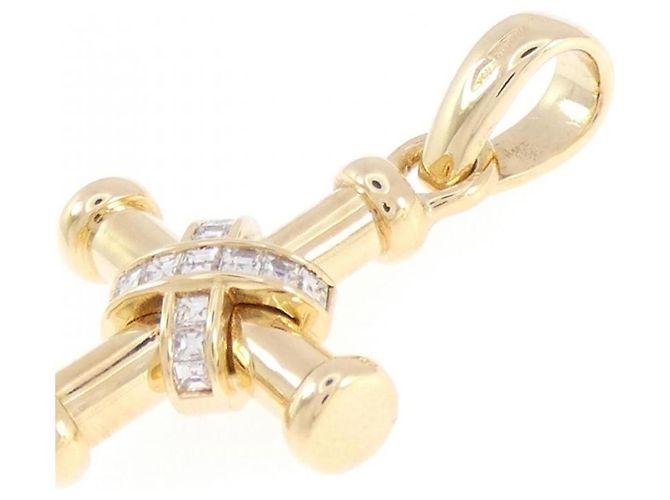 Bulgari Pendente in oro giallo 18K e diamante Bvlgari - vista 3