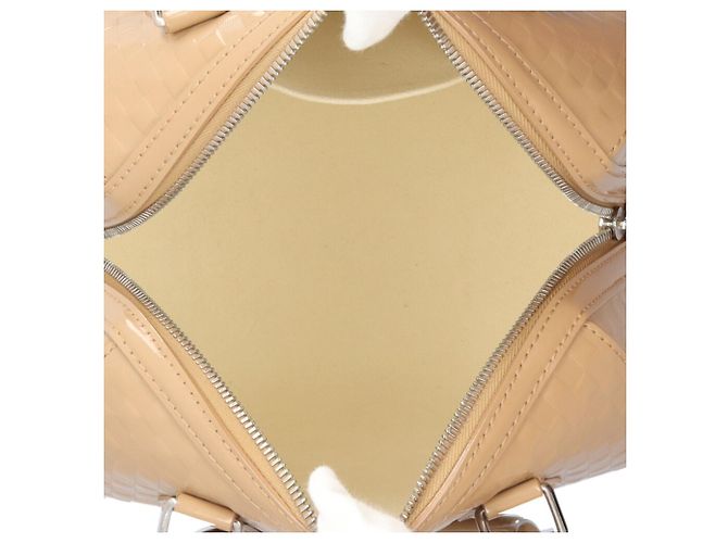 Borsa Louis Vuitton Speedy Cube MM Damier Facette Beige - vista 6