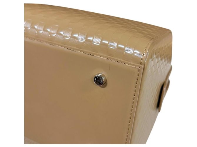 Borsa Louis Vuitton Speedy Cube MM Damier Facette Beige - vista 7