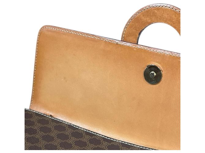 Céline Celine Macadam Schultertasche Braun - Ansicht 7