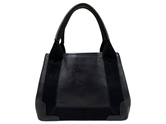 Borsa a tracolla Balenciaga Navy Cabas XS Nero - vista 3