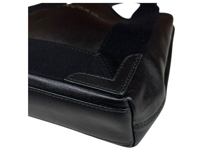 Borsa a tracolla Balenciaga Navy Cabas XS Nero - vista 8