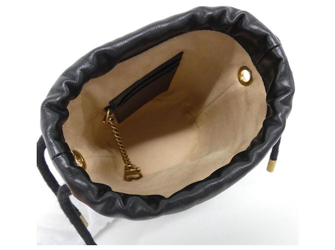 Borsa a tracolla Gucci GG Marmont Nero - vista 6