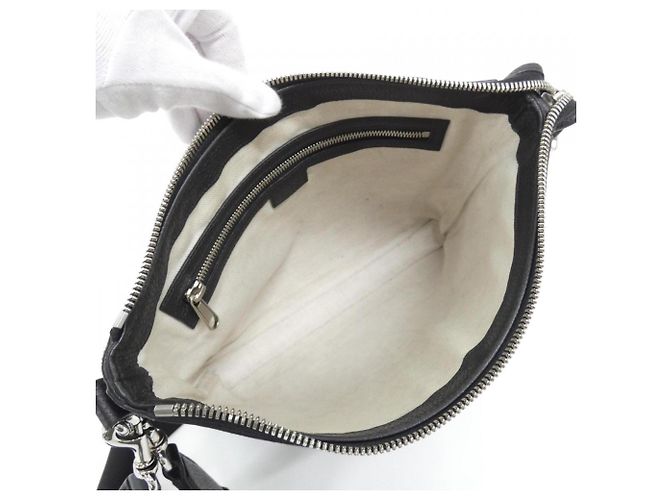 Gucci 696009 AABY7 Borsa a Spalla Nero - vista 8