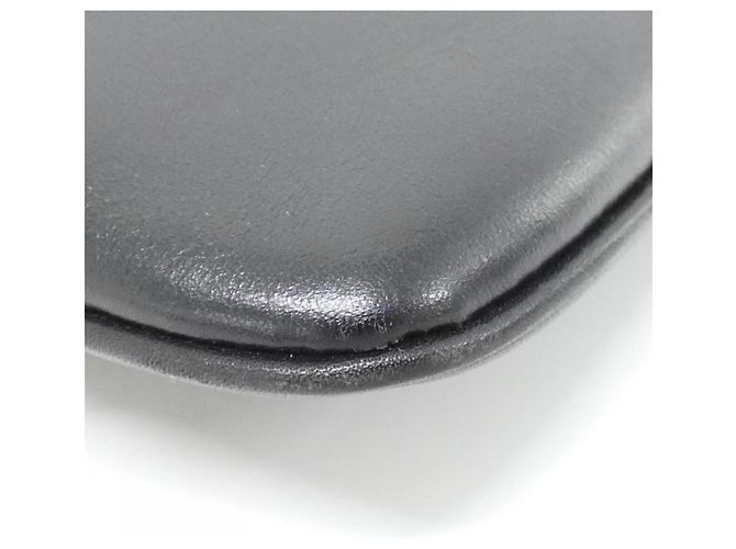 Borsa a tracolla Gucci 28628 in denim e pelle nera Nero - vista 3