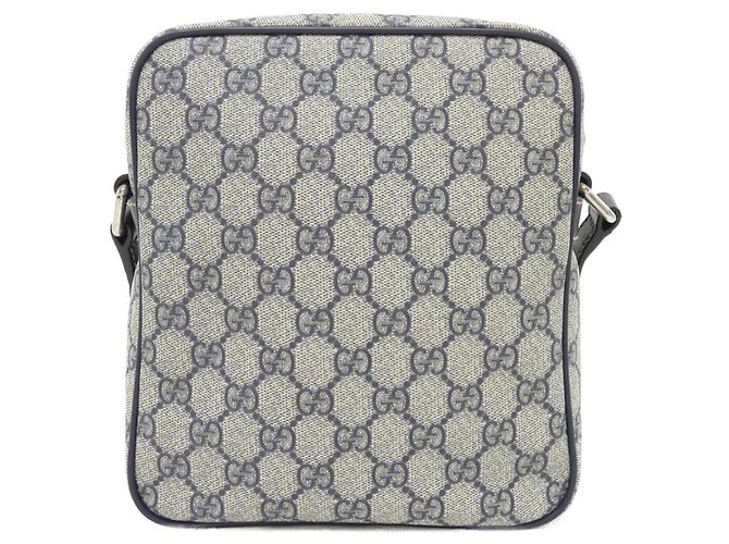 Borsa a Spalla Gucci 233268 FP47N Blu Beige - vista 2