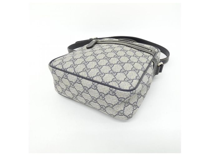 Borsa a Spalla Gucci 233268 FP47N Blu Beige - vista 3