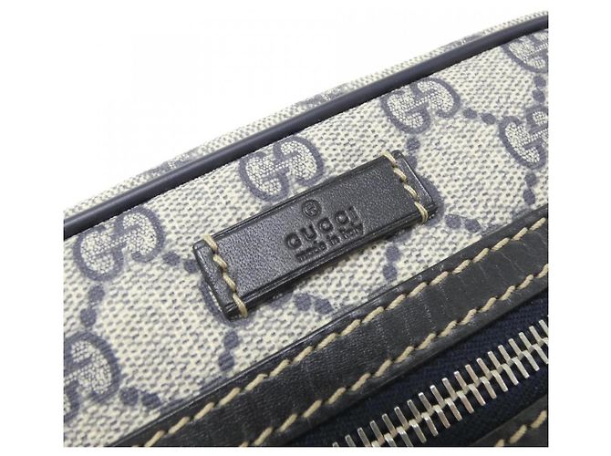 Borsa a Spalla Gucci 233268 FP47N Blu Beige - vista 4
