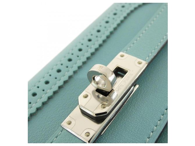 Hermès Cartera larga Hermes Kelly Gillies Azul - vista 5