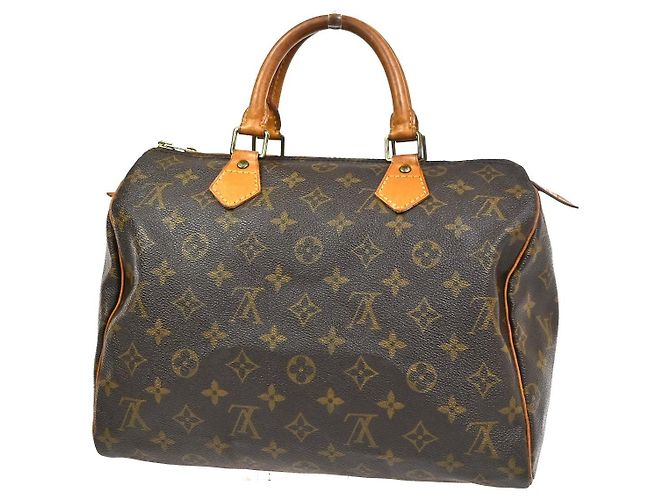 Louis Vuitton Speedy Monogram Canvas 30 Marrone - vista 2