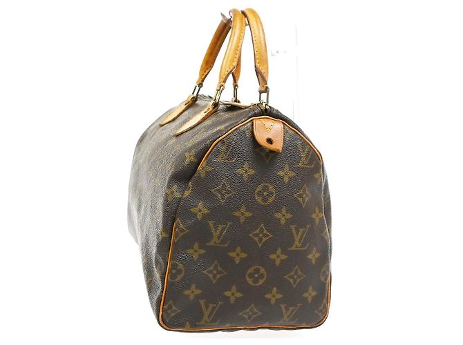 Louis Vuitton Speedy Monogram Canvas 30 Marrone - vista 3