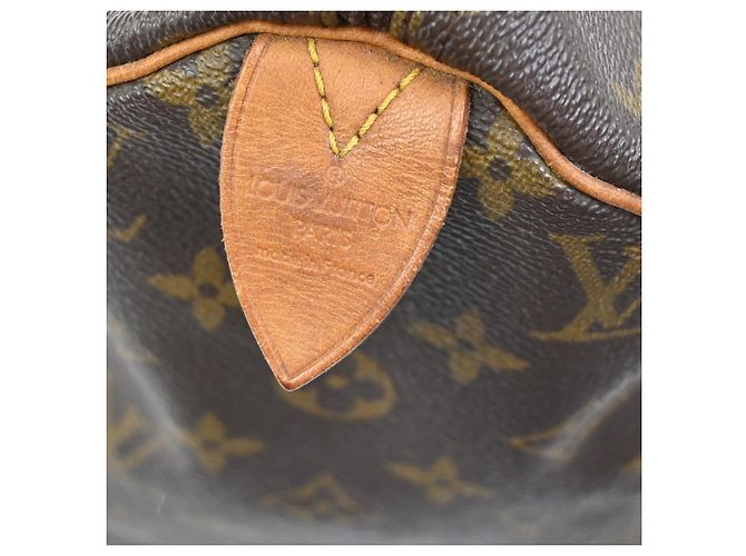Louis Vuitton Speedy Monogram Canvas 30 Marrone - vista 6