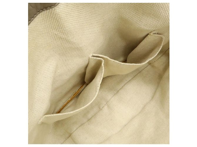 Borsa a tracolla GUCCI Soho Interlocking G con nappa Grigio - vista 9