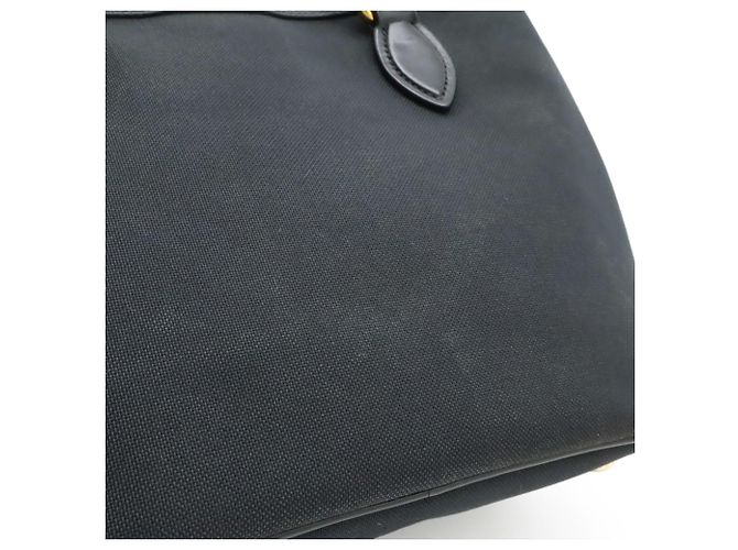Borsa Tote e Borsa a Spalla in Jacquard Prada Nero - vista 8