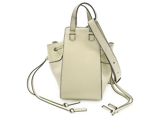 Loewe Hammock Mini Handbag Cream - view 2