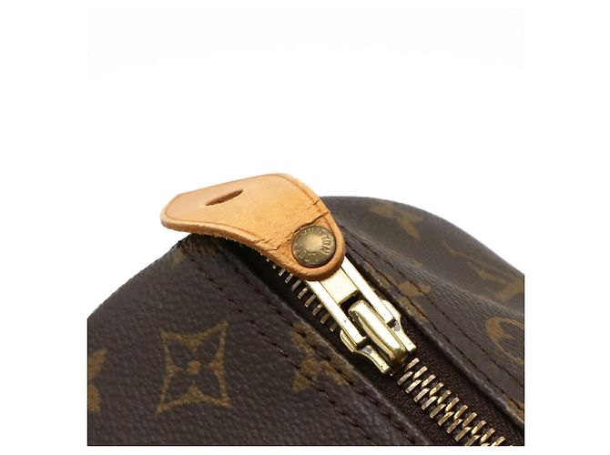 Borsa Louis Vuitton Monogram Speedy 30 Marrone - vista 5