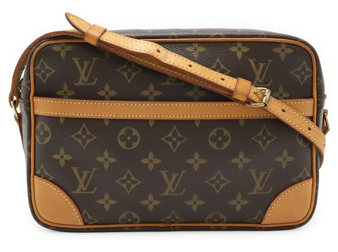 Borsa a Spalla Louis Vuitton Monogram Trocadero 27 Marrone - vista 2