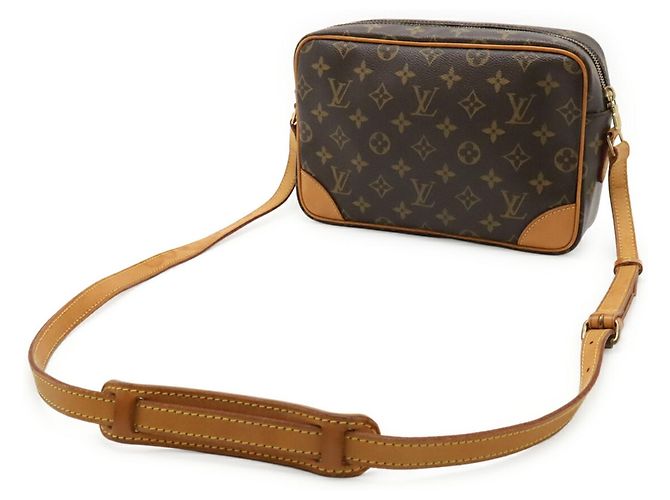 Borsa a Spalla Louis Vuitton Monogram Trocadero 27 Marrone - vista 3