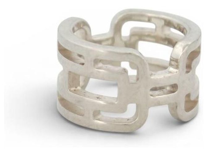 Hermès HERMES ARCANE GM RING GRÖSSE 53 AUS 925 STERLING SILBER 10.2GR + SILVER RING ETUI - Ansicht 4