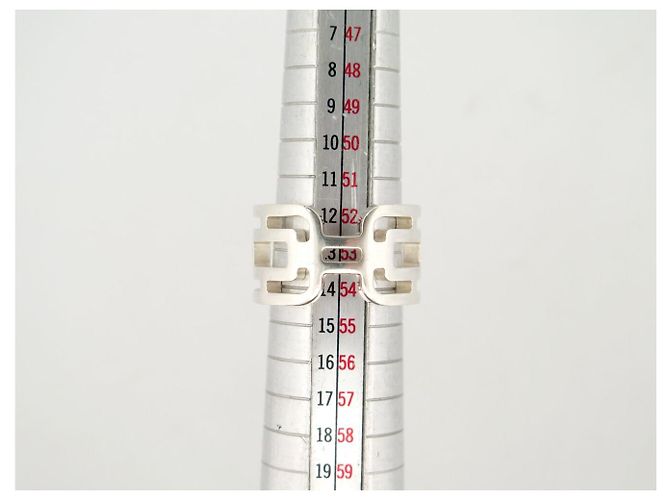 Hermès HERMES ARCANE GM RING GRÖSSE 53 AUS 925 STERLING SILBER 10.2GR + SILVER RING ETUI - Ansicht 9